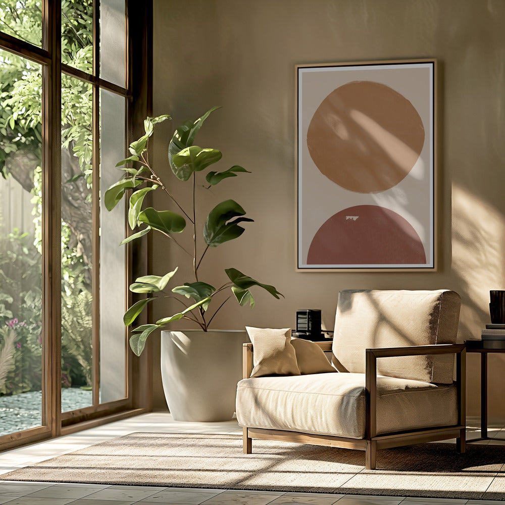 Dual Circles Harmony | Poster