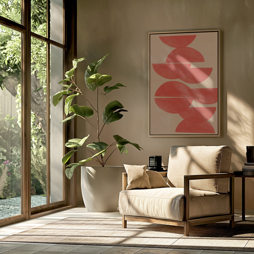 Crimson Symmetry | Poster