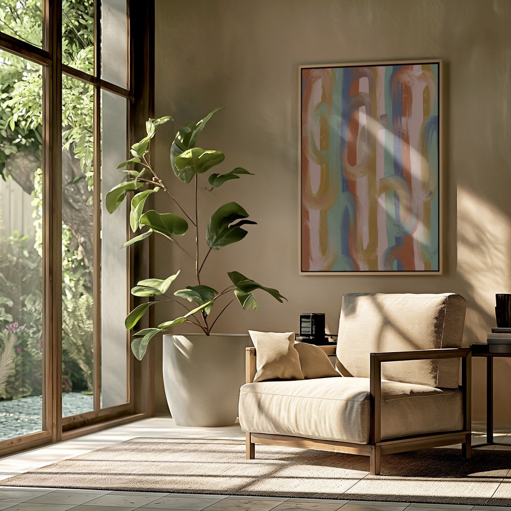 Flowing Hues Harmony | Poster