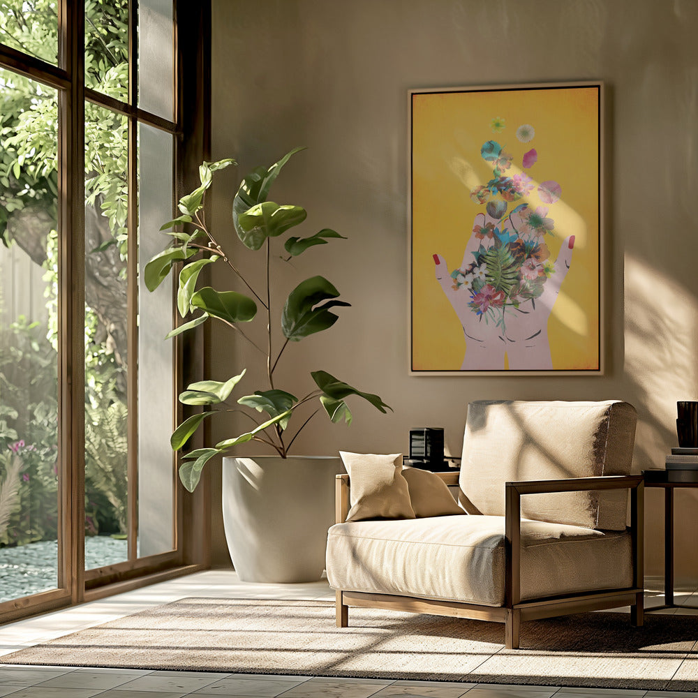 Floral Whirlwind | Poster