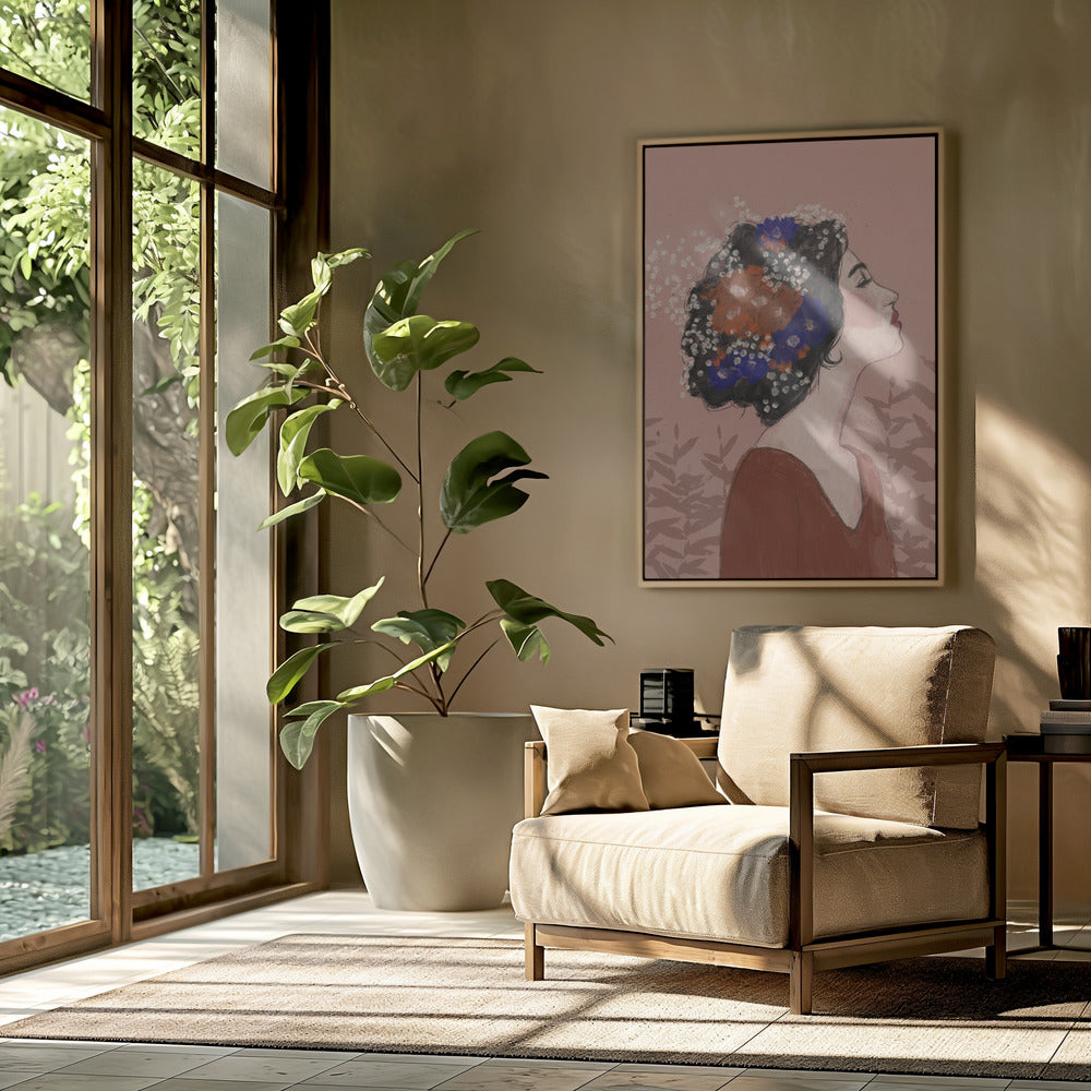 Blossoms in Profile | Poster