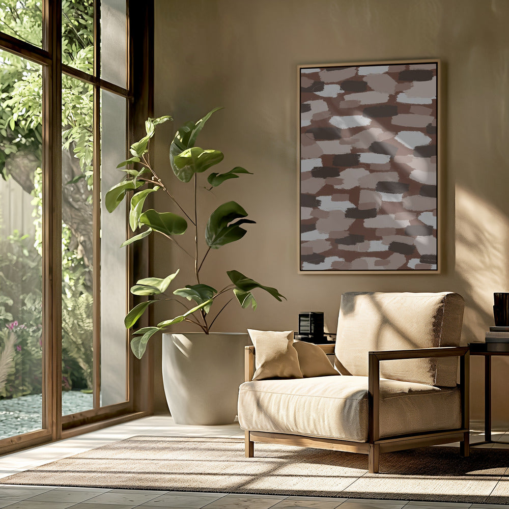 Earthy Strokes | Poster