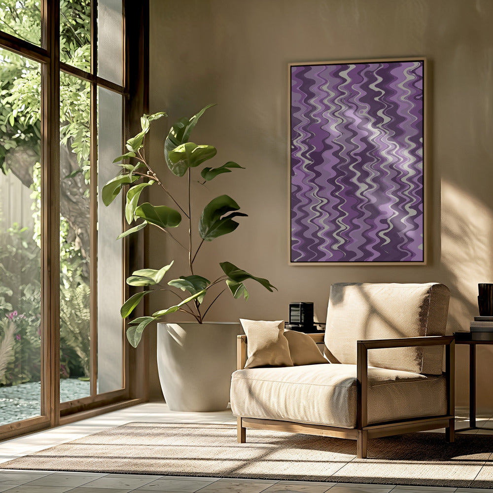 Lavender Waves | Poster
