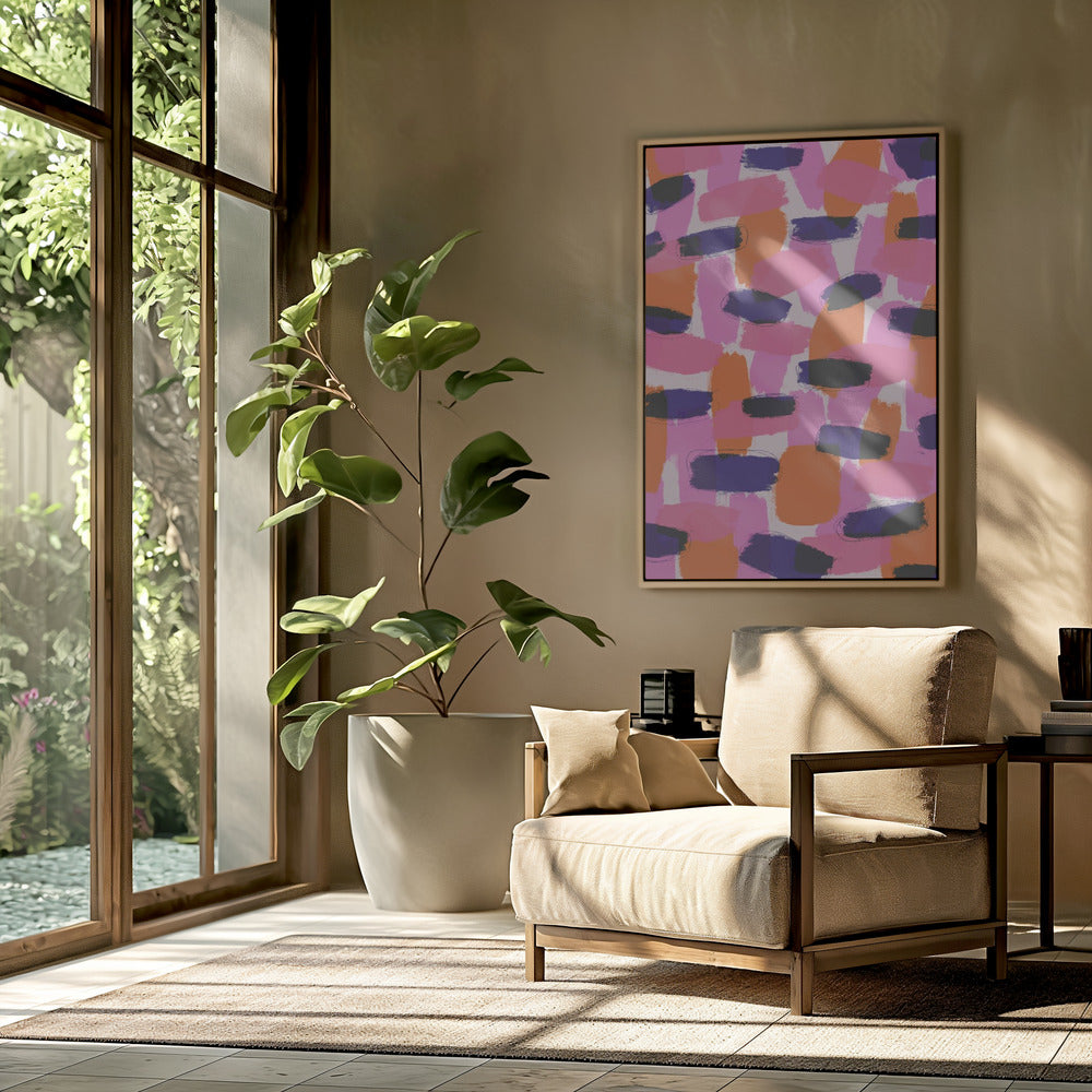 Vibrant Brushstrokes | Poster