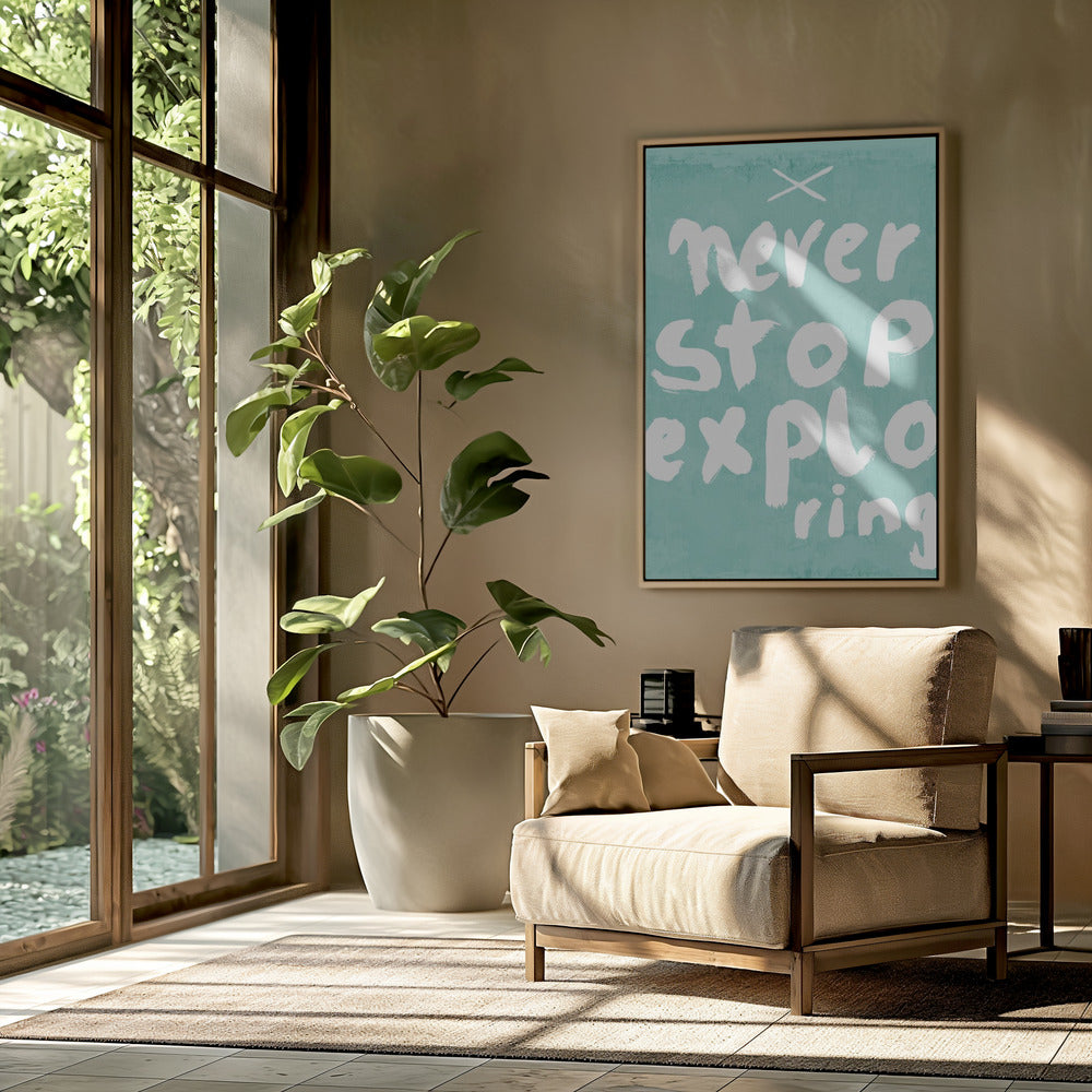 Never Stop Exploring | Poster