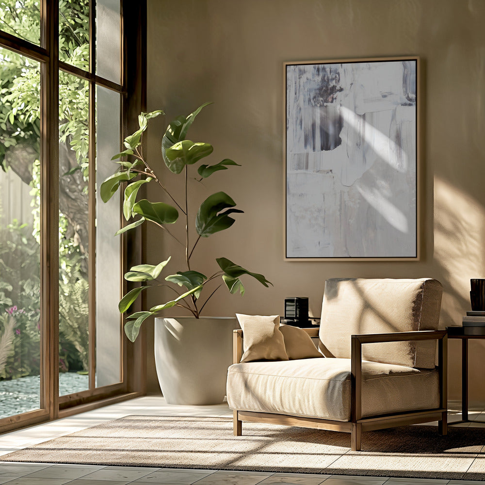 Bold Brushstrokes and Layered Textures | Poster