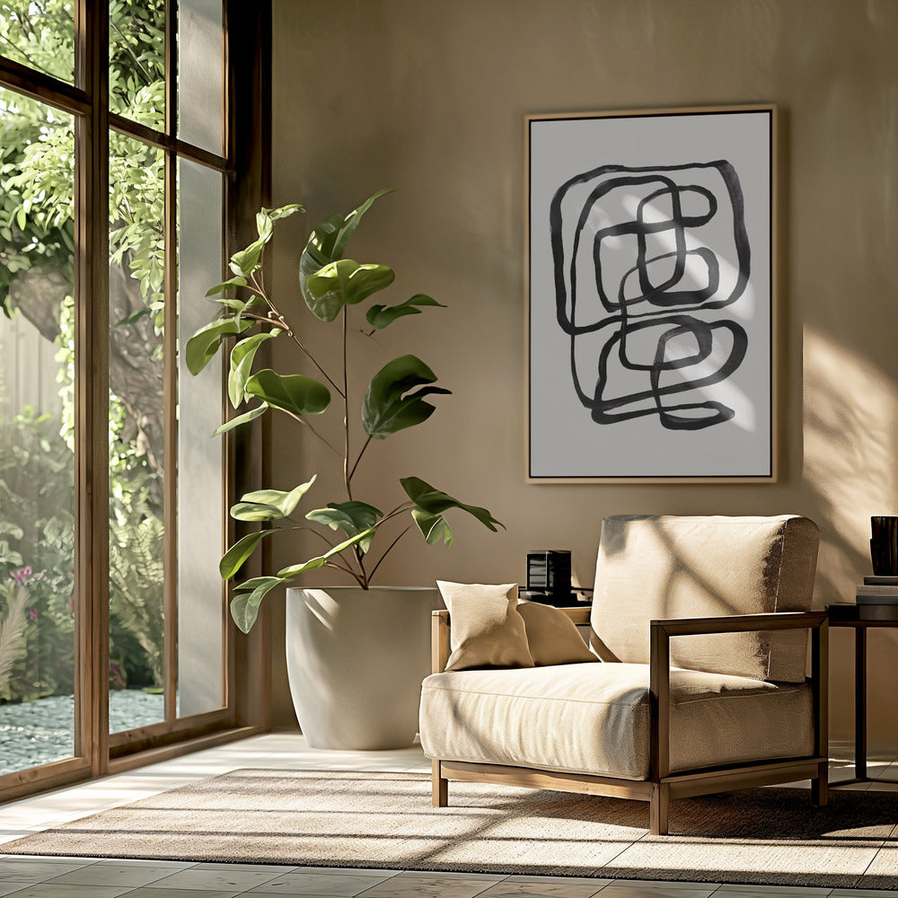 Abstract Lines I | Poster