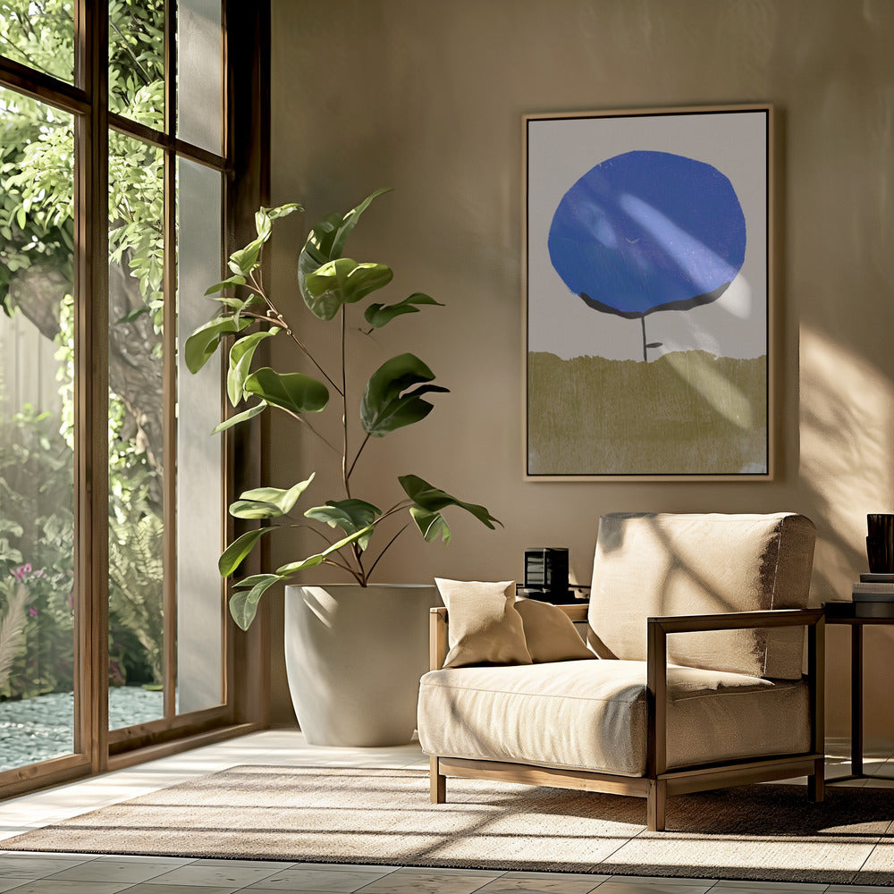 Blue Flower | Poster