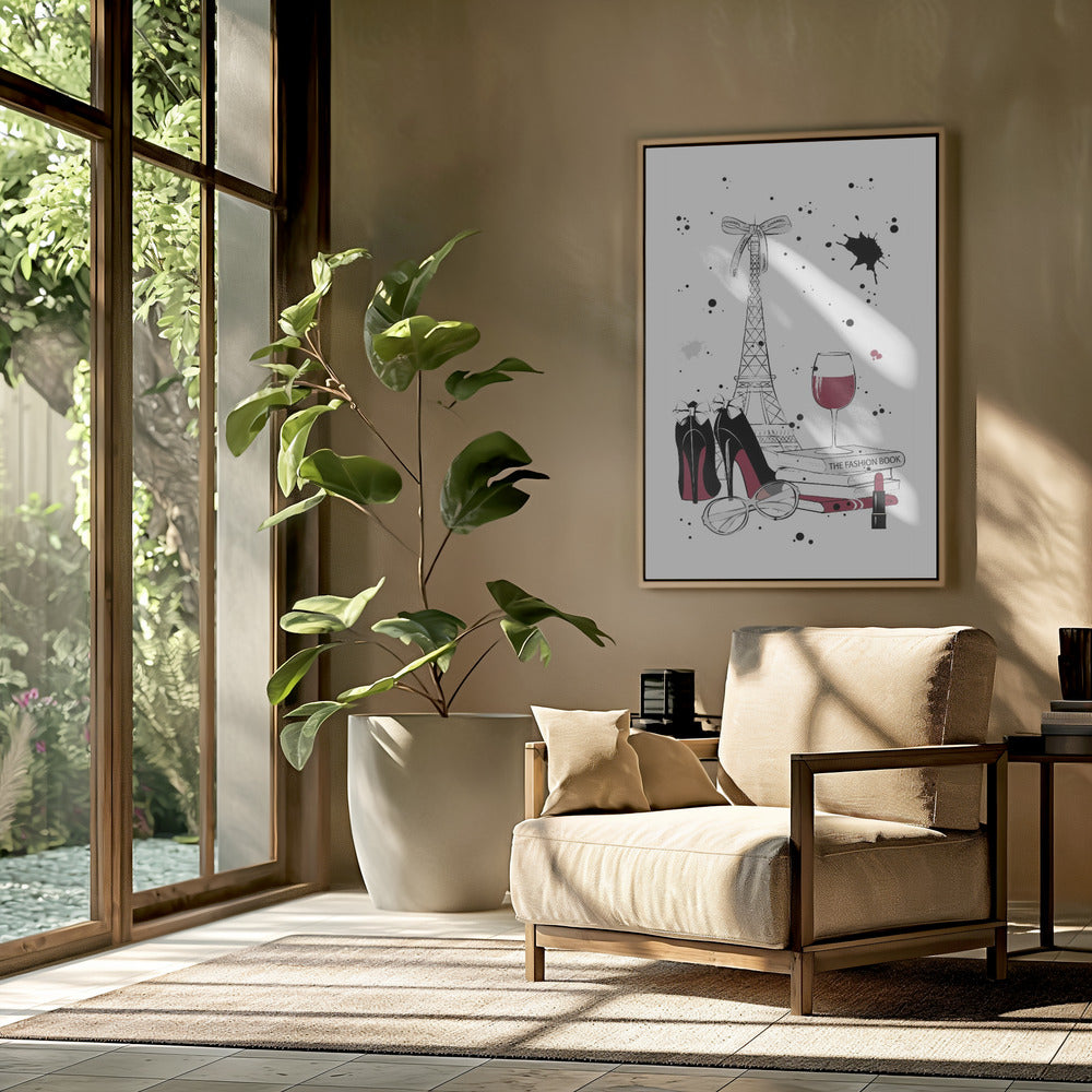 Chic Parisian Night | Poster
