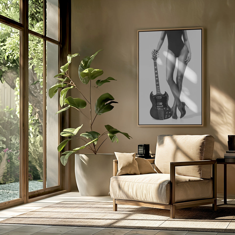 Lady And The Gibson | Poster