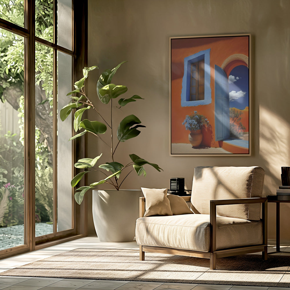Vibrant Doorway Vista | Poster