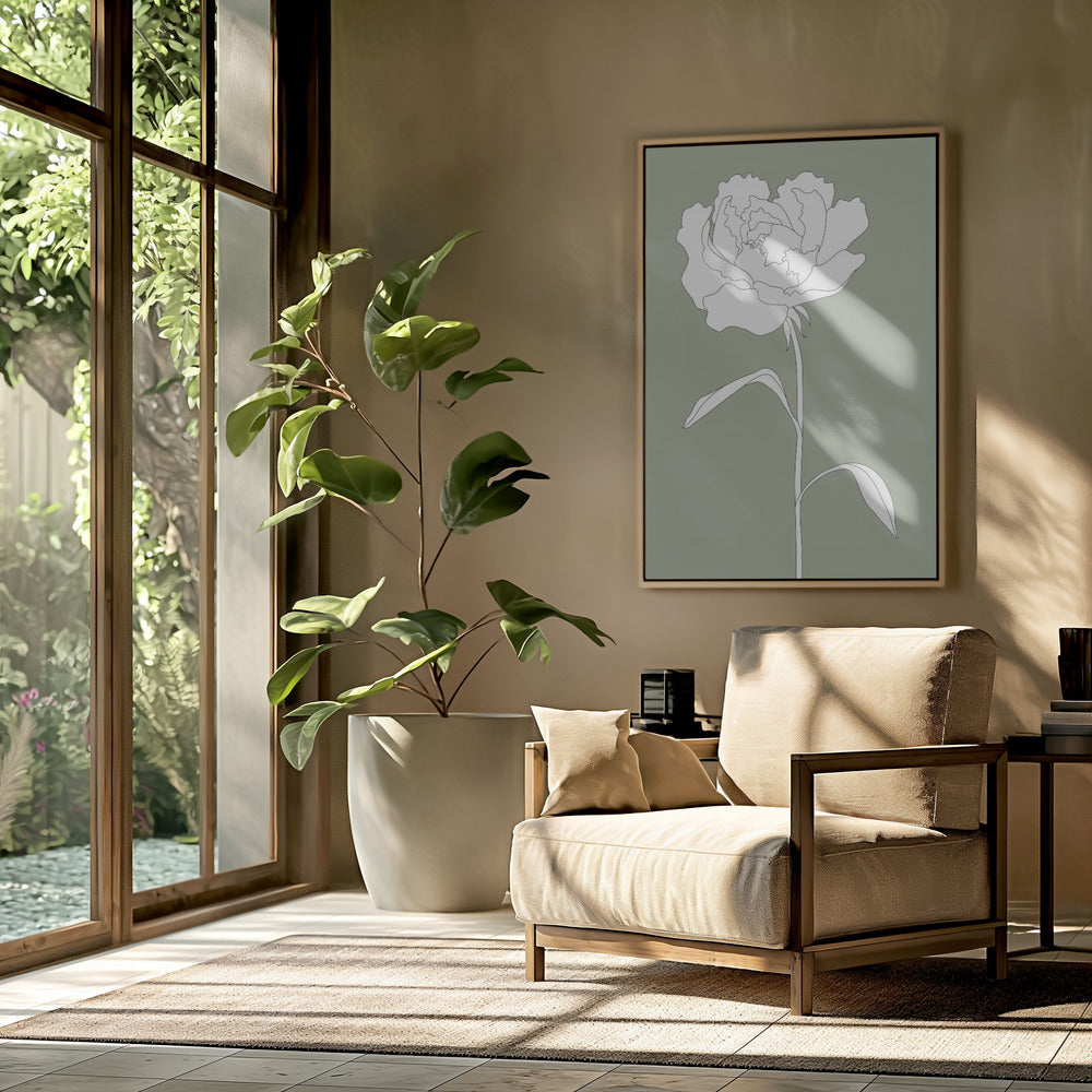 Rose in Green | Poster