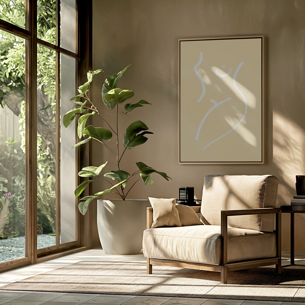 Nude Yellow | Poster