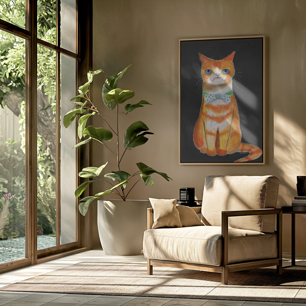 Sad Cat | Poster
