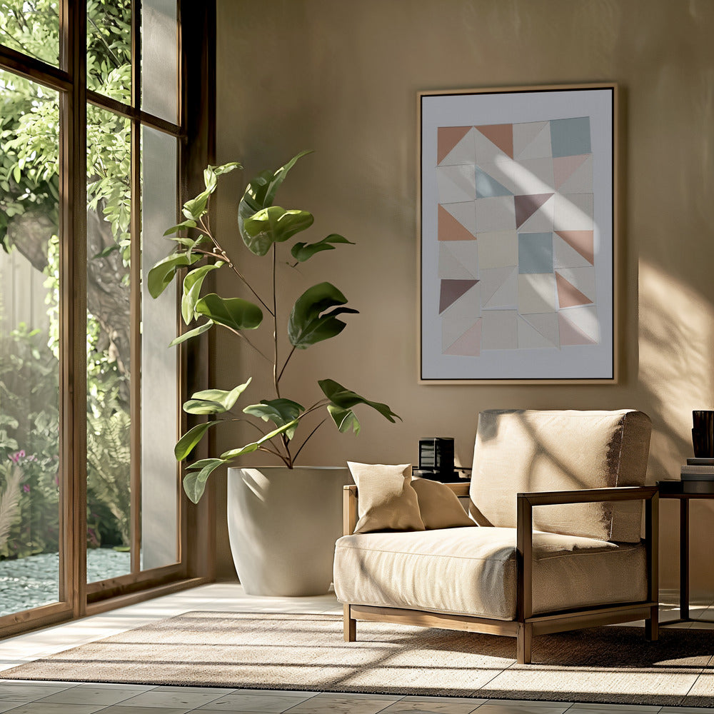 Pastel Geometrics | Poster