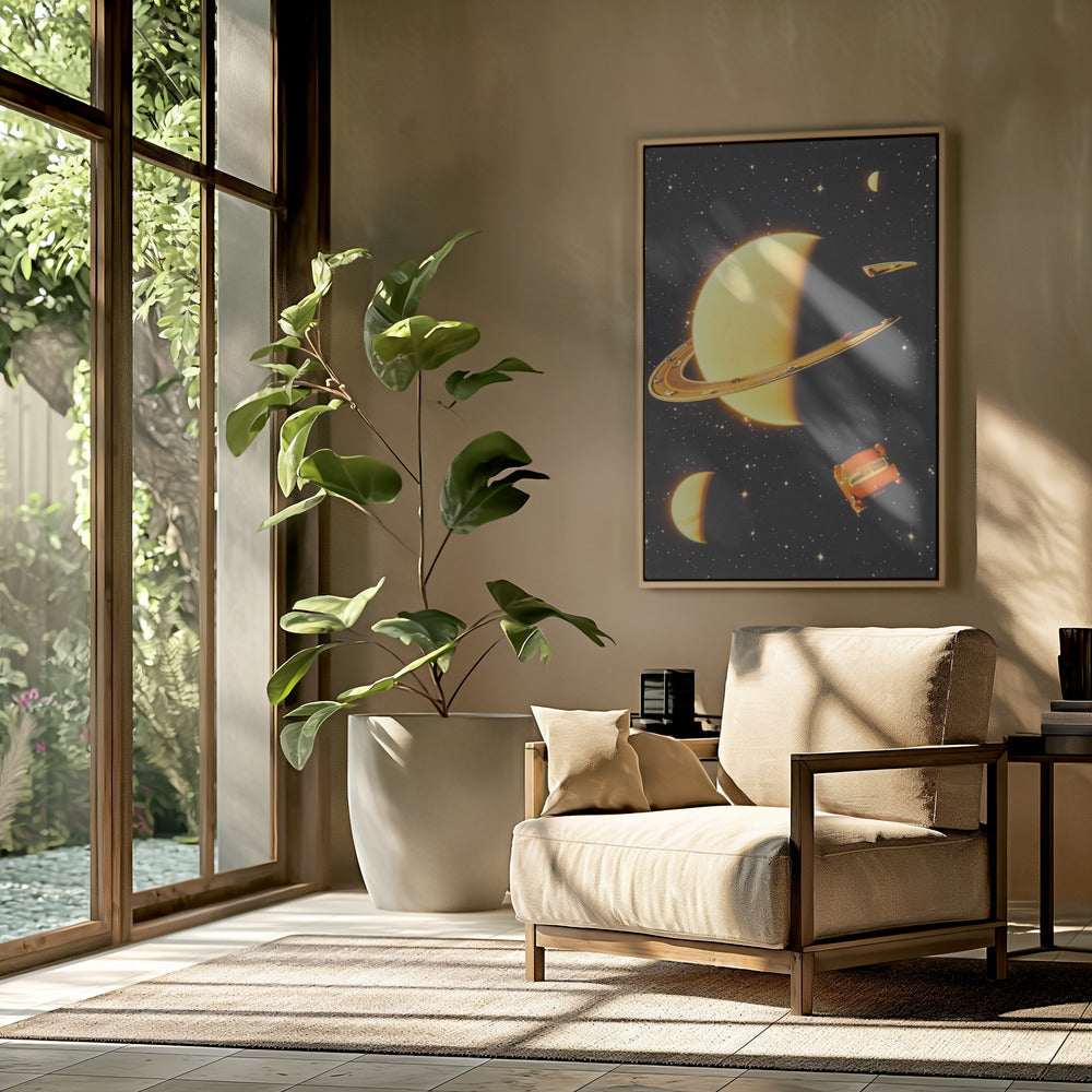 Rings of Saturn | Poster