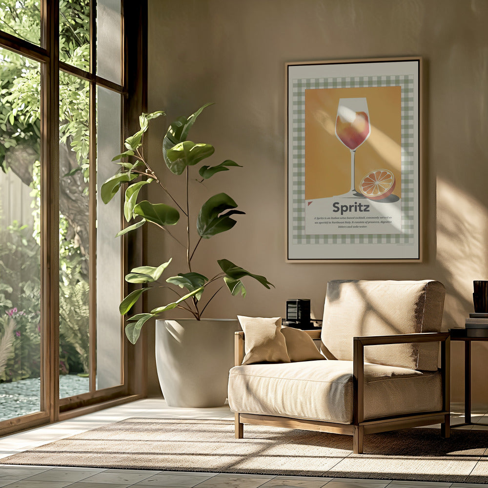 Spritz retro print | Poster