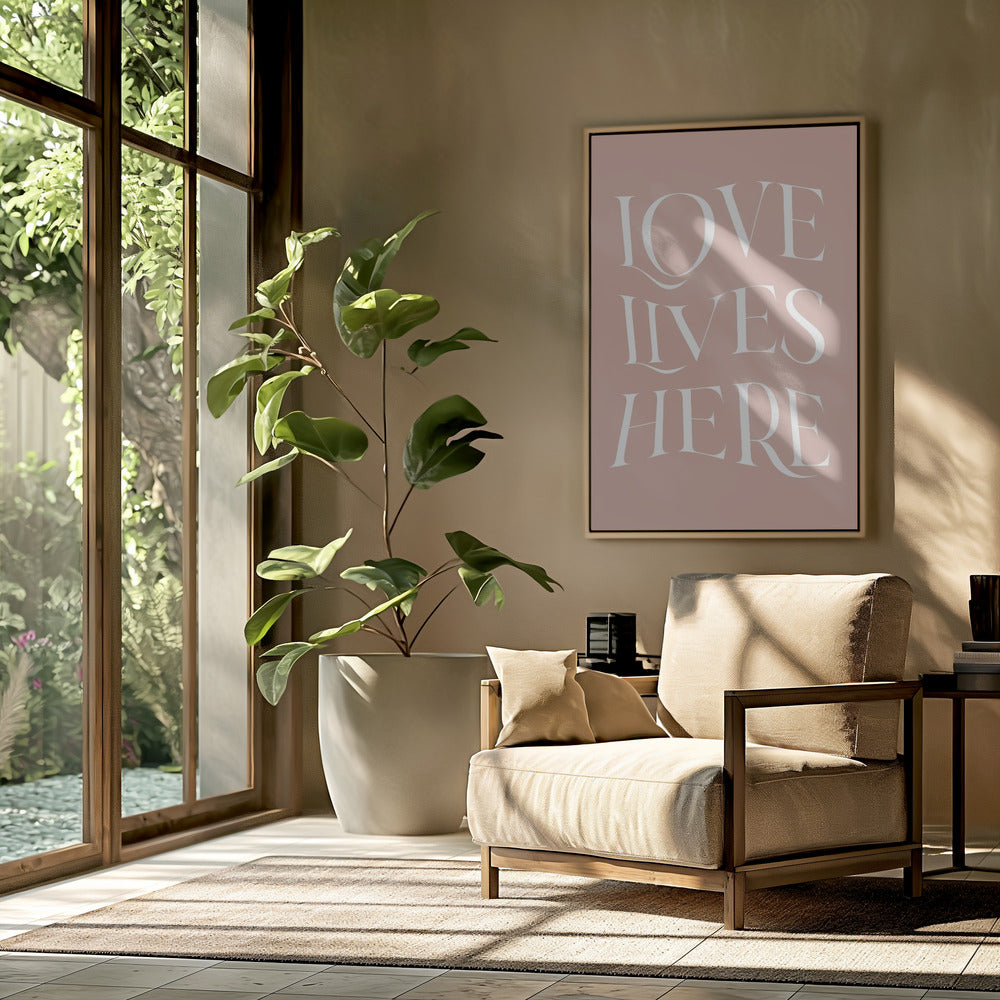 Love Lives Here | Poster