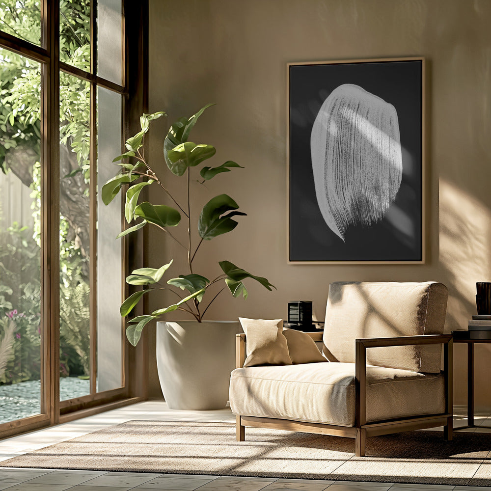 Silken Brushstroke | Poster