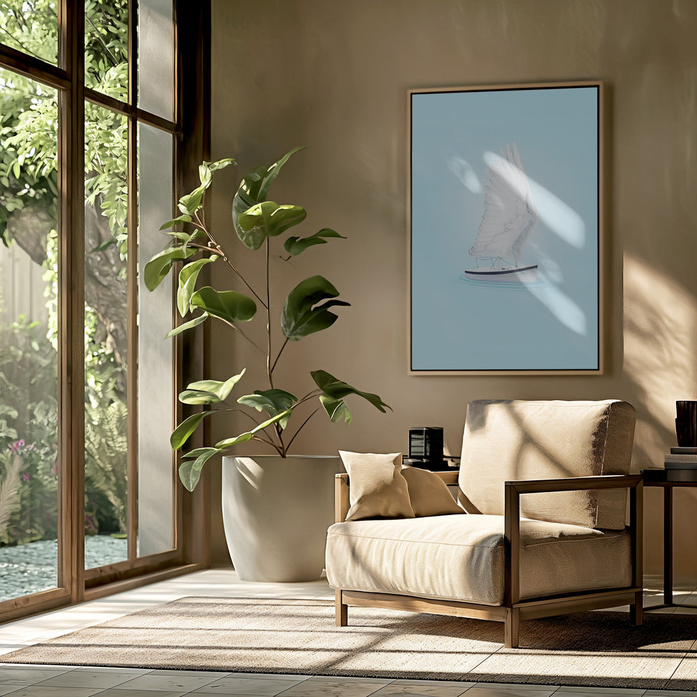 Wing Boat | Poster