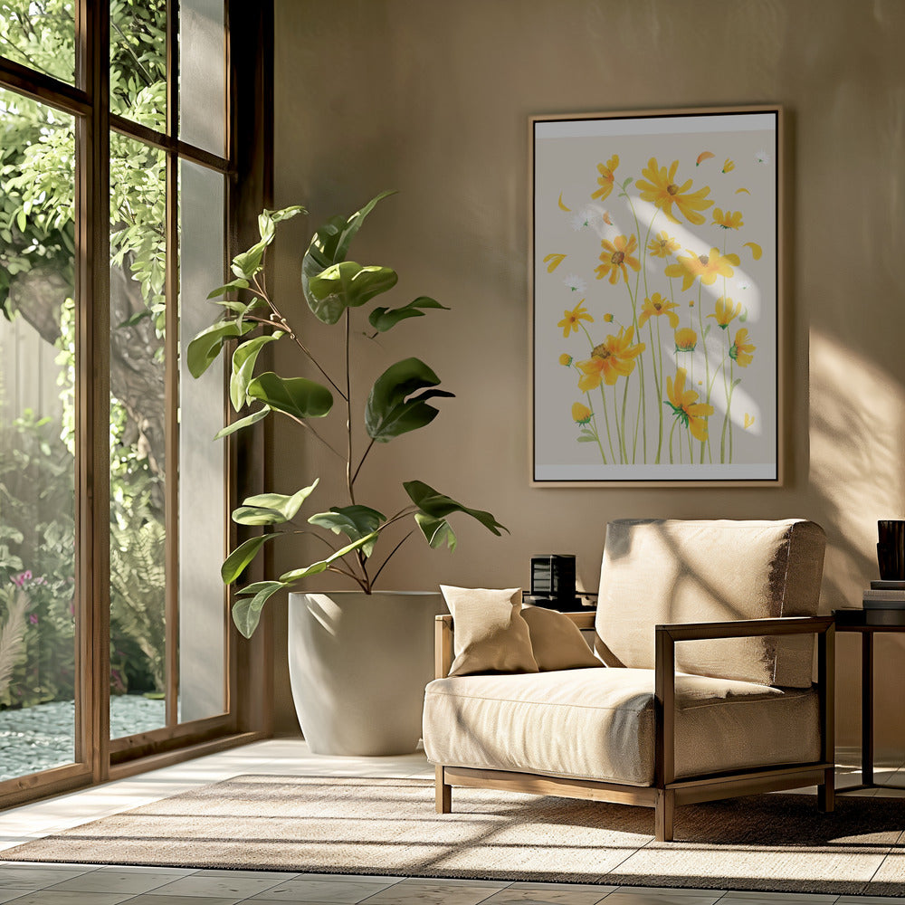 Golden Blossoms | Poster