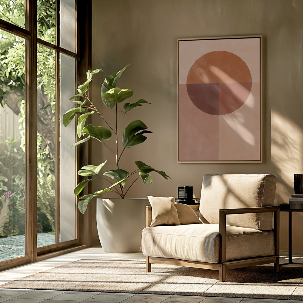 Earth Tones Balance | Poster
