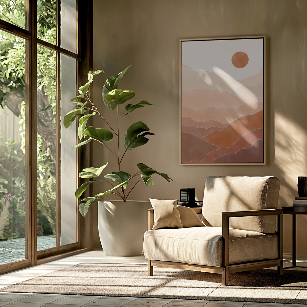 Desert Sun Rise | Poster