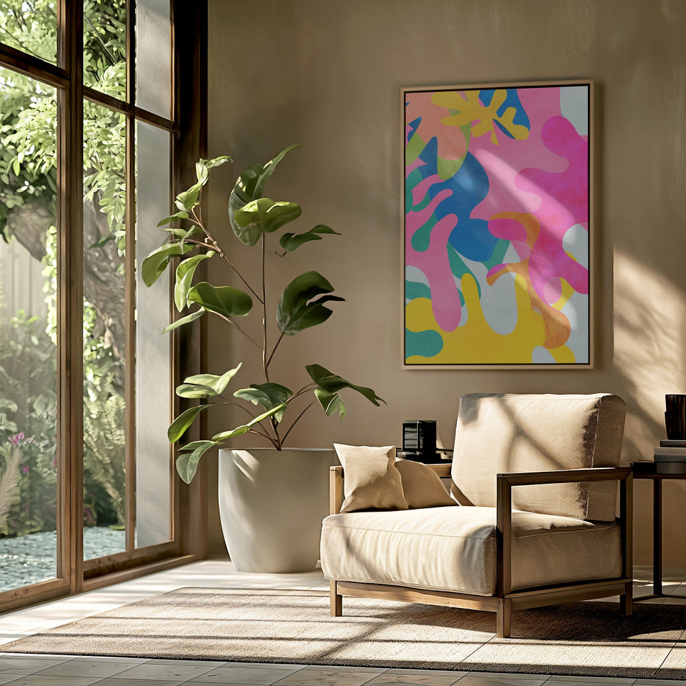 Matisse inspired cut out | Poster
