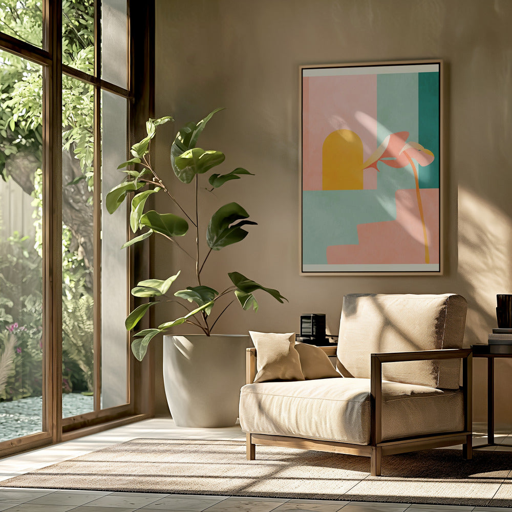 Spaces 3 Treppe | Poster