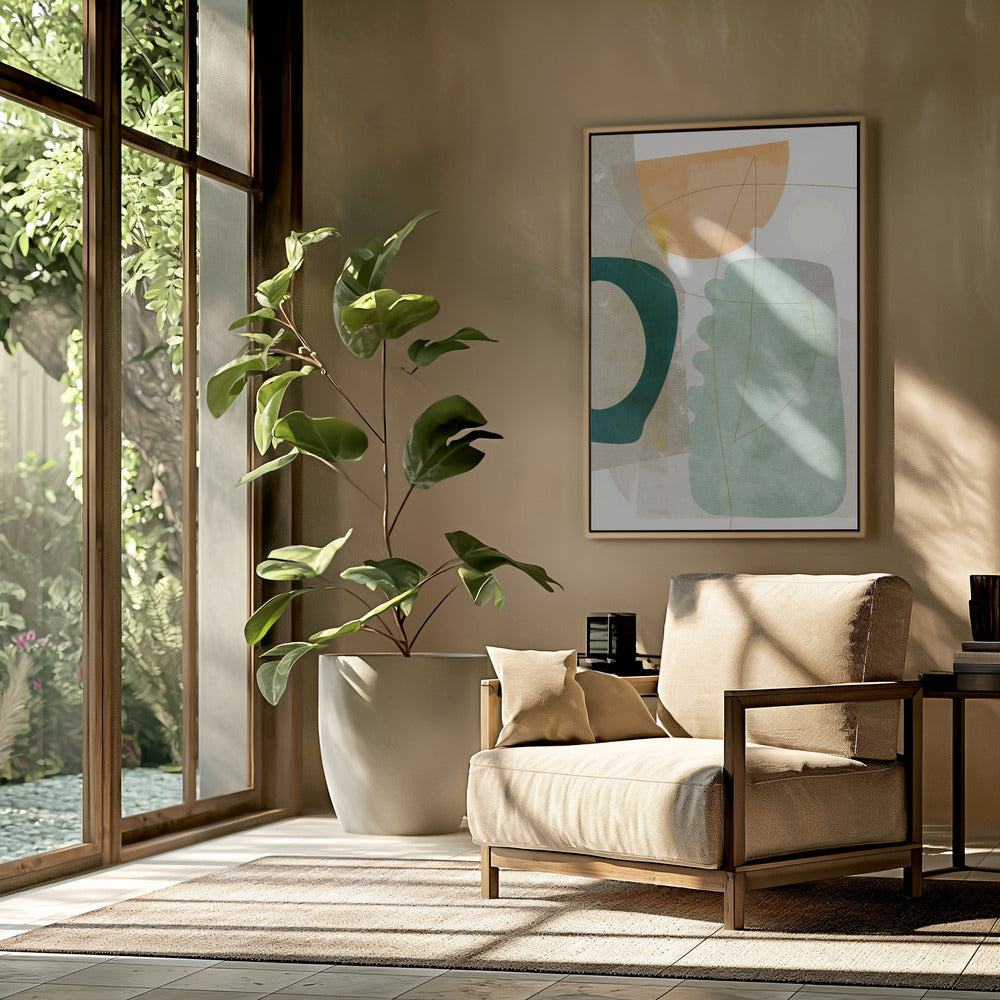 Nature Friendly Terracotta 2 Aquarell Kopie | Poster