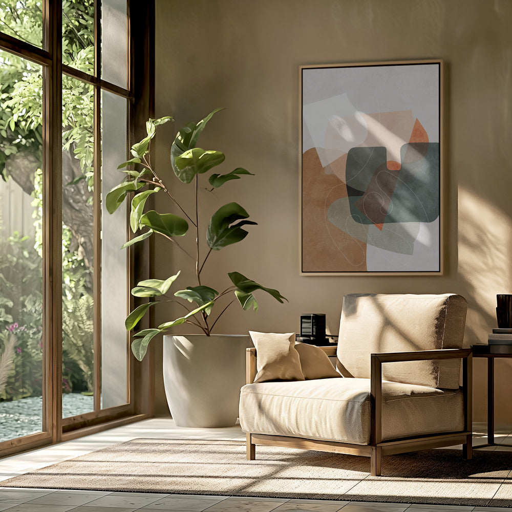 Nature Friendly Terracotta 4 Aquarell Kopie | Poster