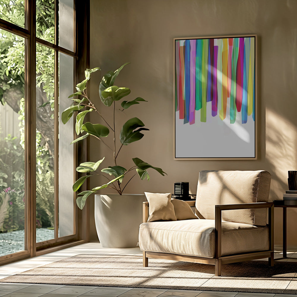 Colorful Stripes 2 | Poster