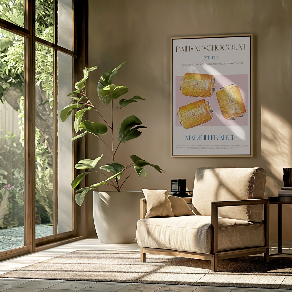 Pain Au Chocolat Delight | Poster