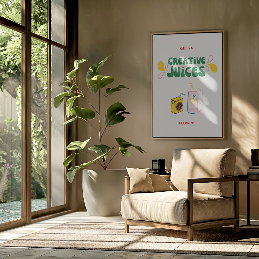 Juice Your Creativity | Poster