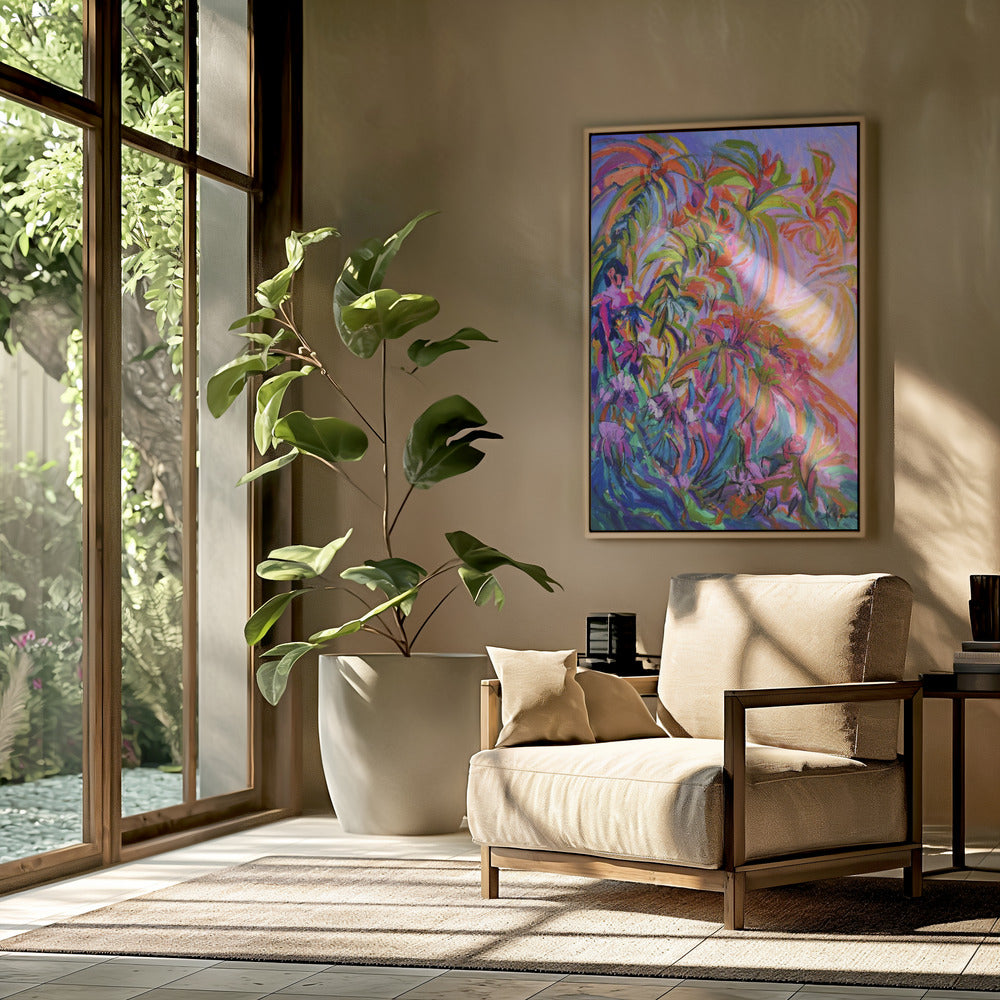 Radiant Floral Ballet | Poster