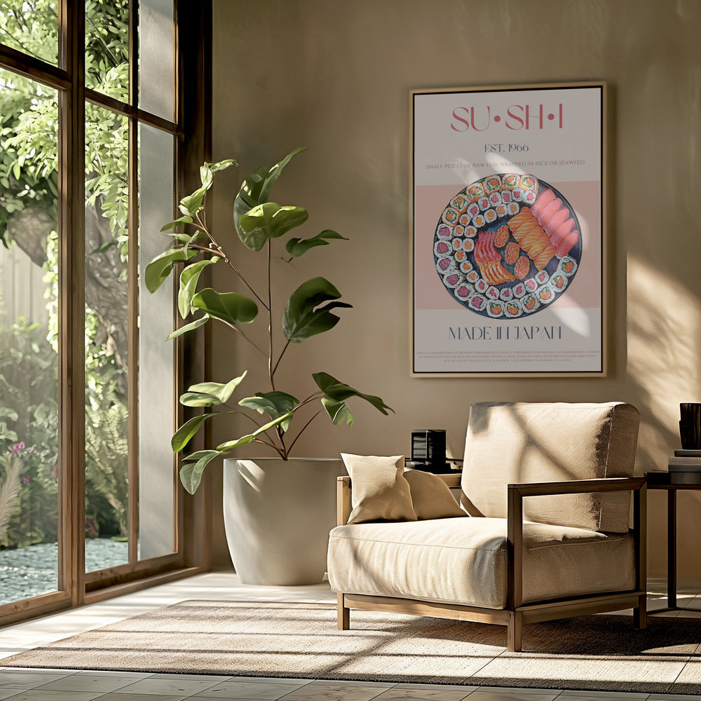 Colorful Sushi Delight | Poster