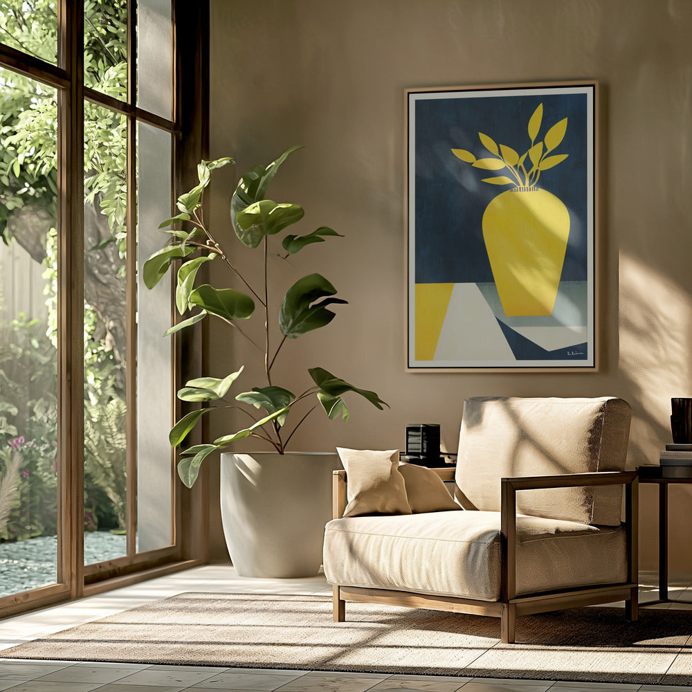 Les Fleurs Jaunes | Poster