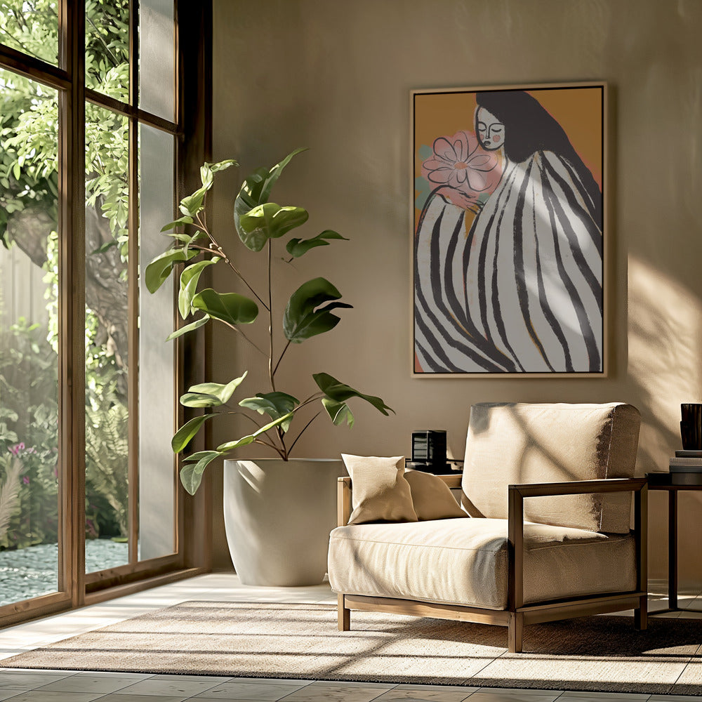 Striped Serenity | Poster