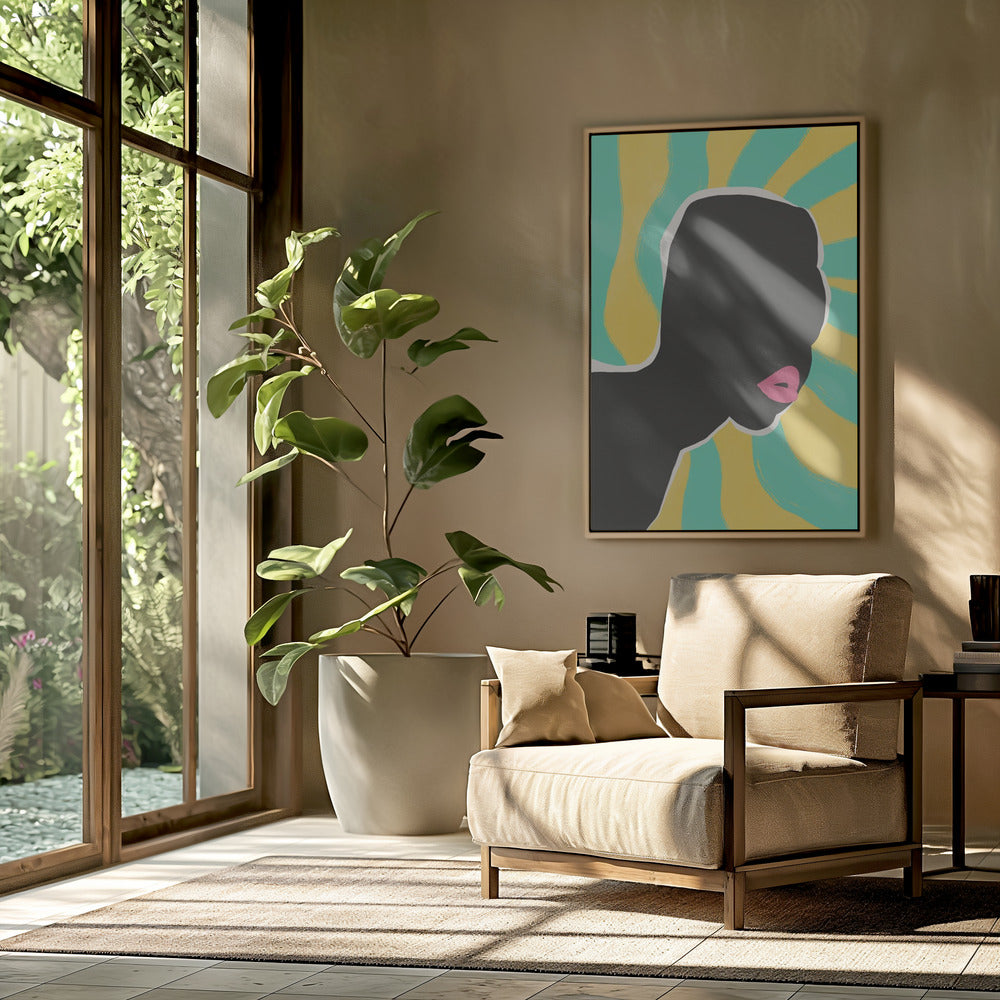 Anonymous Portrait In Summer | Poster