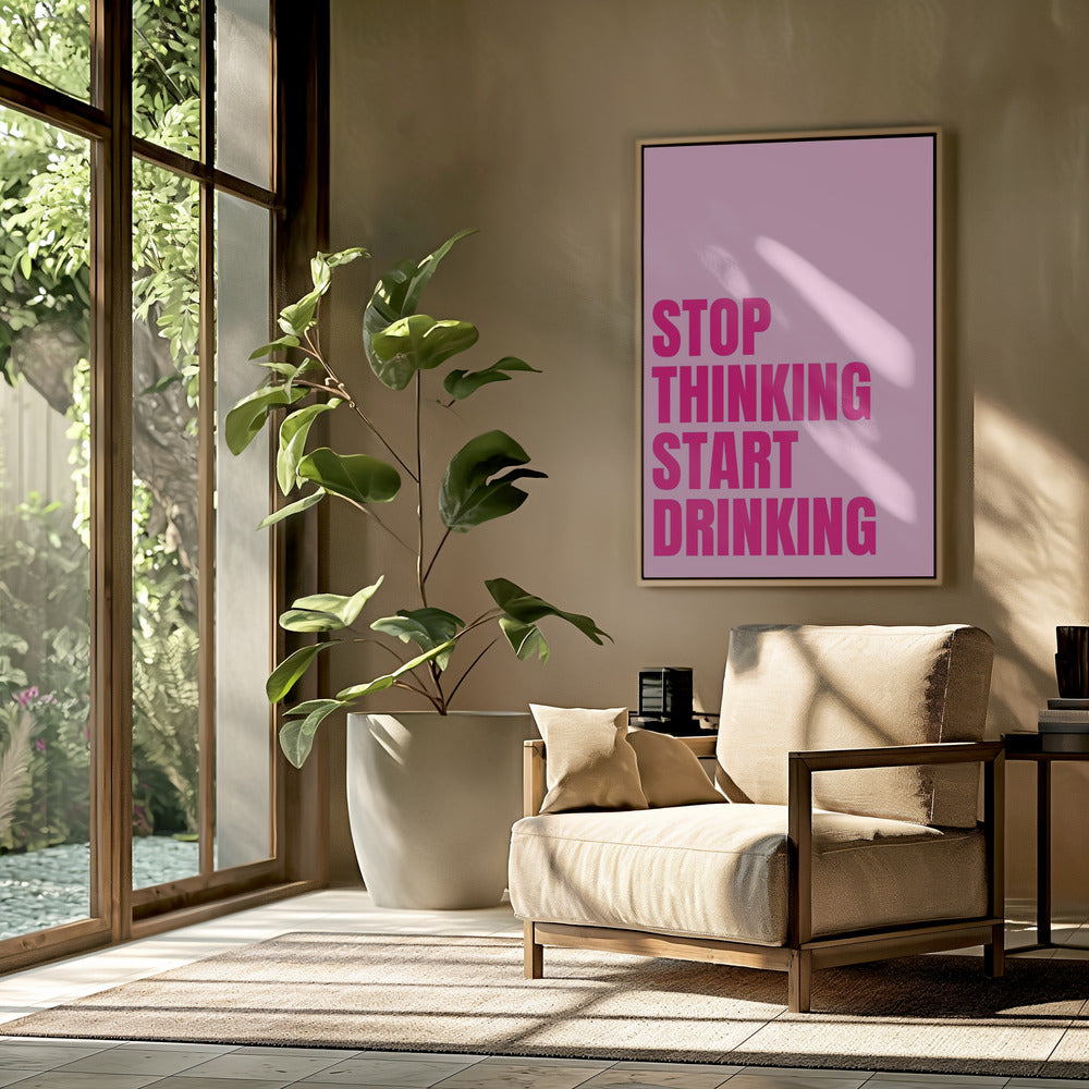 Drink Over Think | Poster