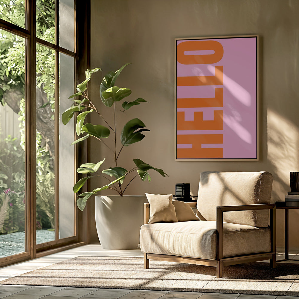 Bold Greeting Burst | Poster