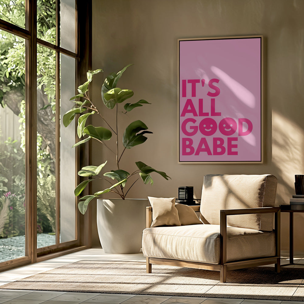 Pink Cheer Vibes | Poster