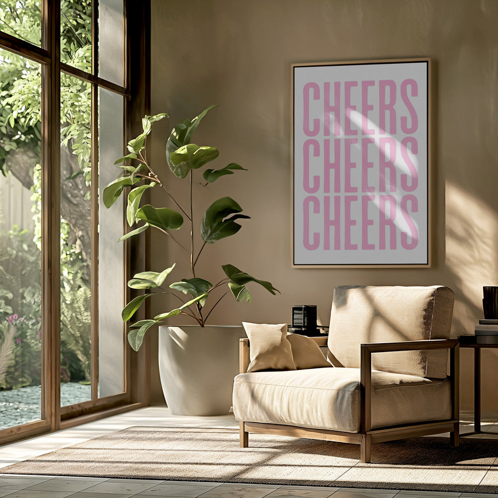 Triple Cheers Display | Poster