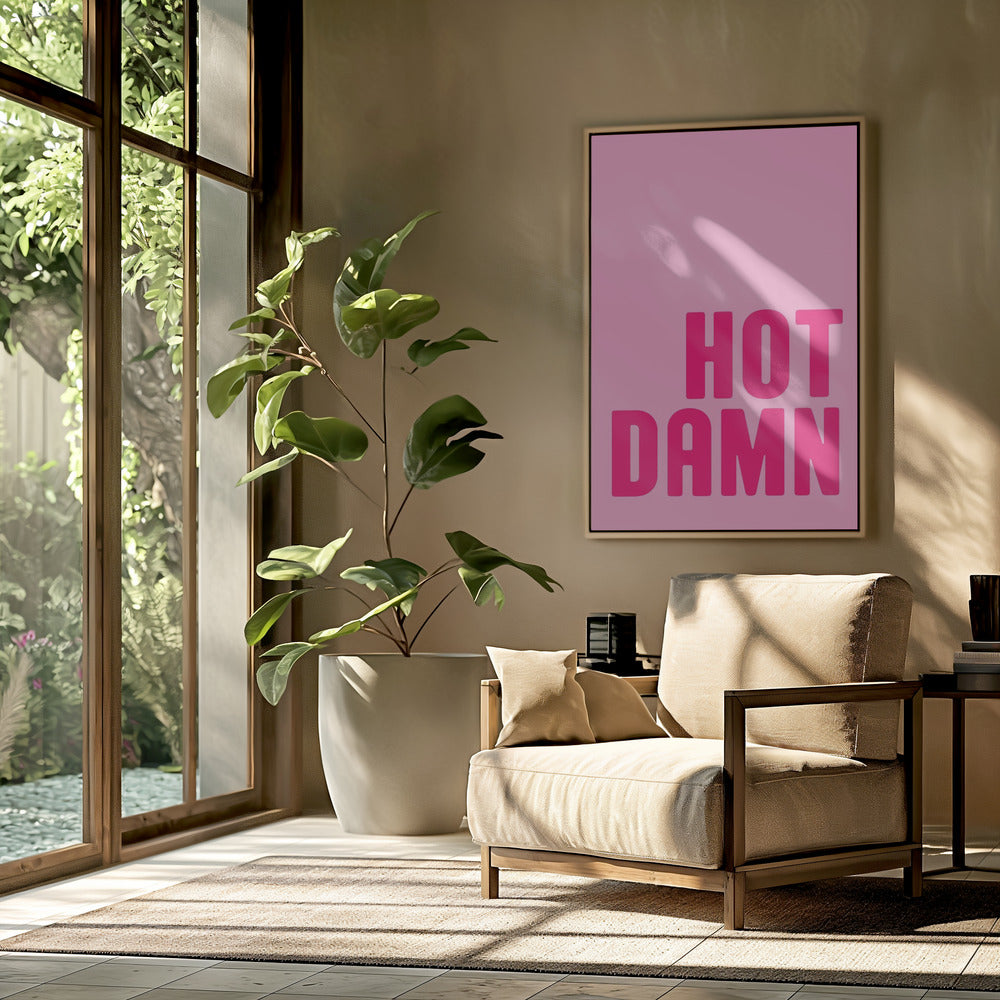 Bold Pink Exclamation | Poster