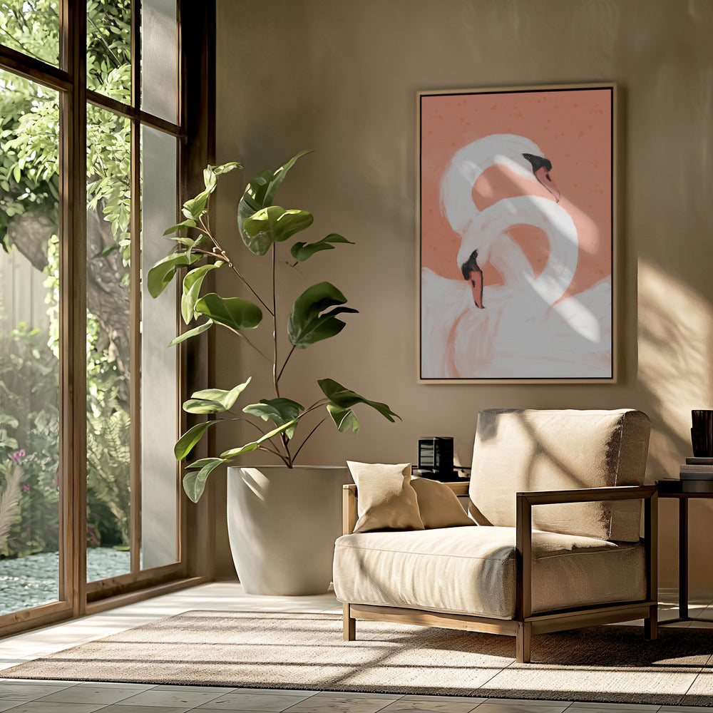 Graceful Swans | Poster