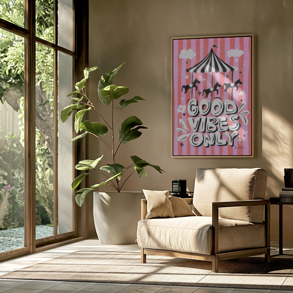Carousel Good Vibes Only | Poster