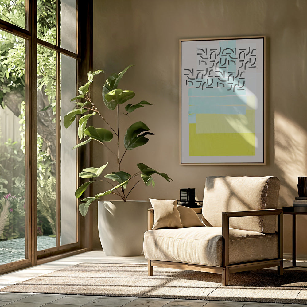 Pastel Pattern Collage 3 | Poster