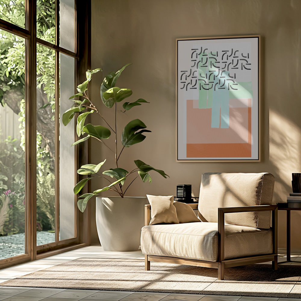 Pastel Pattern Collage 2 | Poster