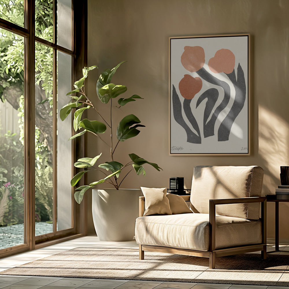 Modern Flower 02 | Poster