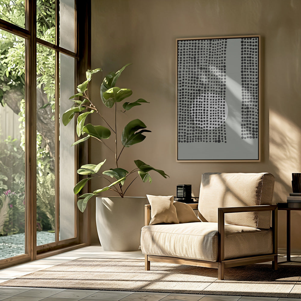 Hidden Moon N°4 | Behind the Curtains | Poster